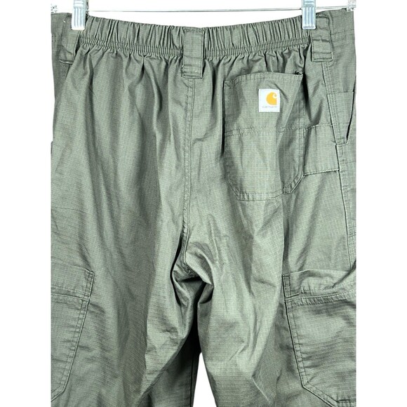 Carhartt Men’s L Tall Ripstop Bootcut Cargo Scrub Pants Healthcare Utility - Picture 9 of 12